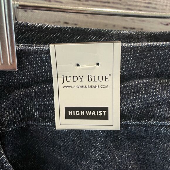 Judy Blue Womens High Waist Control Top Raw Hem Skinny Jeans 7/28 NWT - Picture 10 of 16